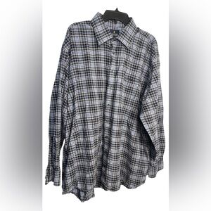 Stafford Signature Brushed Twill Plaid Shirt